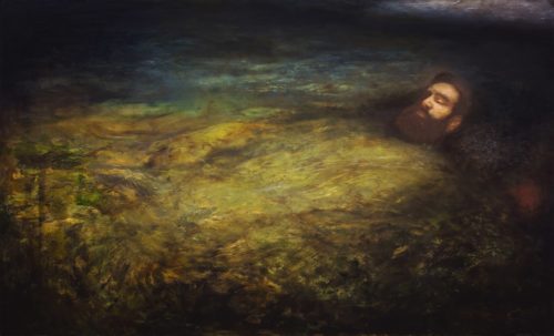 Avichai Avraham, Termination, 2020, oil on canvas