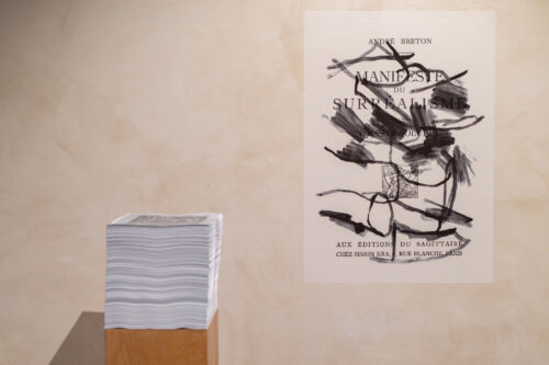 Shay Fighel, Temporary Manifesto, 2024, prints, 21×29.7 cm<br />
Photography: Daniel Hanoch